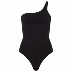 Maillot 1 Pièce Asymétrique Janet | Noir
