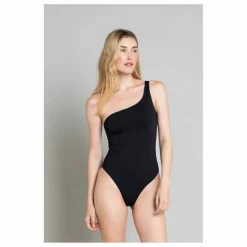 Maillot 1 Pièce Asymétrique Janet | Noir