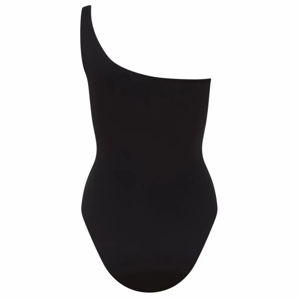 Maillot 1 Pièce Asymétrique Janet | Noir
