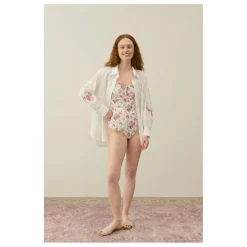 Maillot 1 Pièce Bayo Fibres Recyclées - Collection Femme | Crème