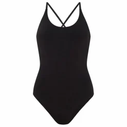 Maillot 1 Pièce Dos Croisé Amy | Noir