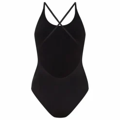 Maillot 1 Pièce Dos Croisé Amy | Noir