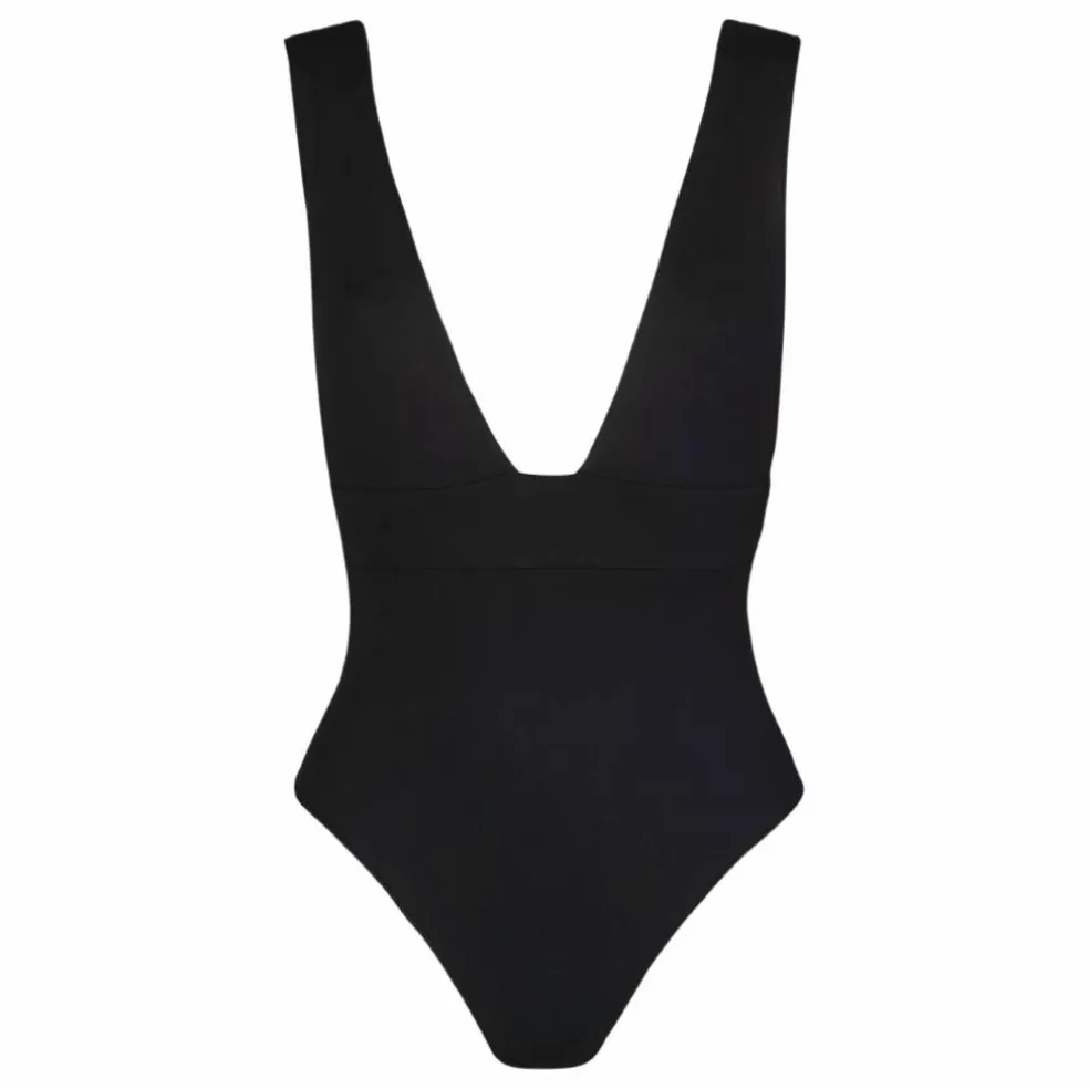 Maillot 1 Pièce Le Plongeant | Noir