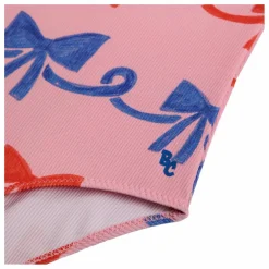 Maillot 1 Pièce Matière Recyclée Nœuds | Rose fuschia
