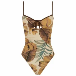 Maillot 1 Pièce Solstice Fibres Recyclées | Ecru