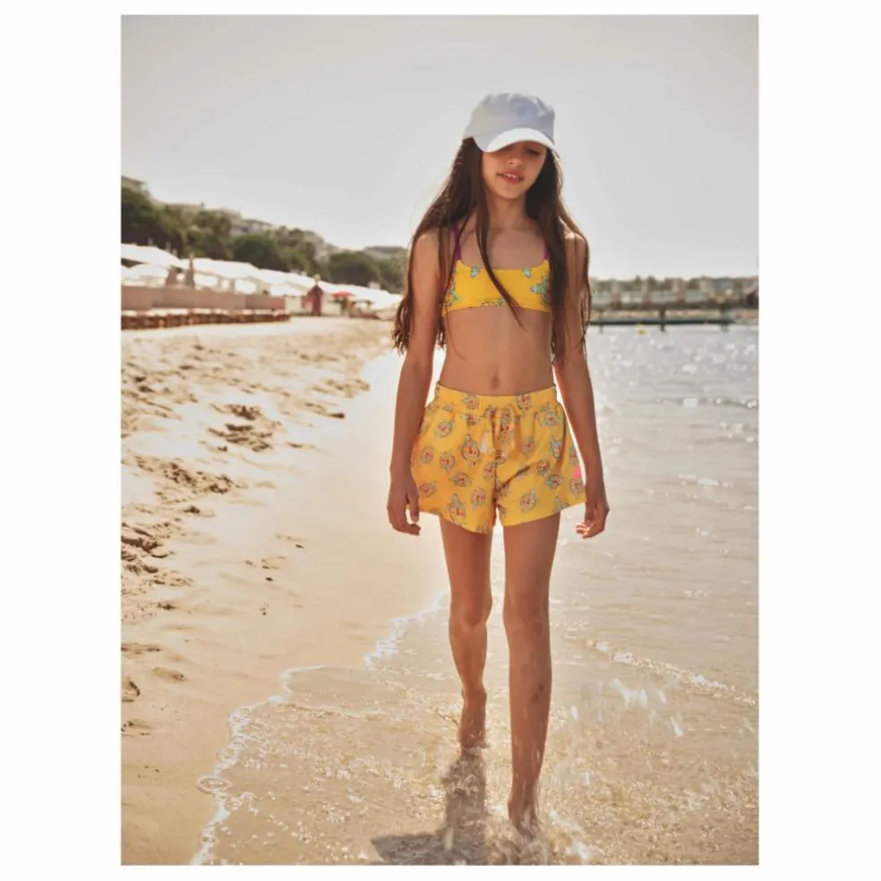 Maillot 2 Pièces Galac Tortue | Jaune