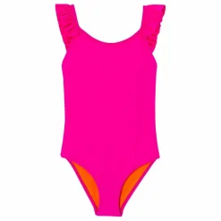 Maillot de Bain 1 Pièce Anti-UV Fibres Recyclées | Rose fuschia