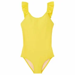 Maillot de Bain 1 Pièce Bora Bora Fibres Recyclées | Jaune citron