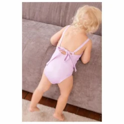 Maillot de Bain 1 pièce Matière Recyclée Mara | Mauve