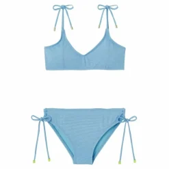 Maillot de Bain 2 Pièces Bahamas Métallisé | Bleu ciel