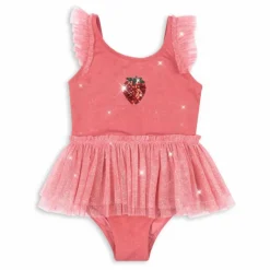 Maillot de Bain Amandine Lurex | Rose