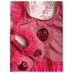 Maillot de Bain Amandine Lurex | Rose