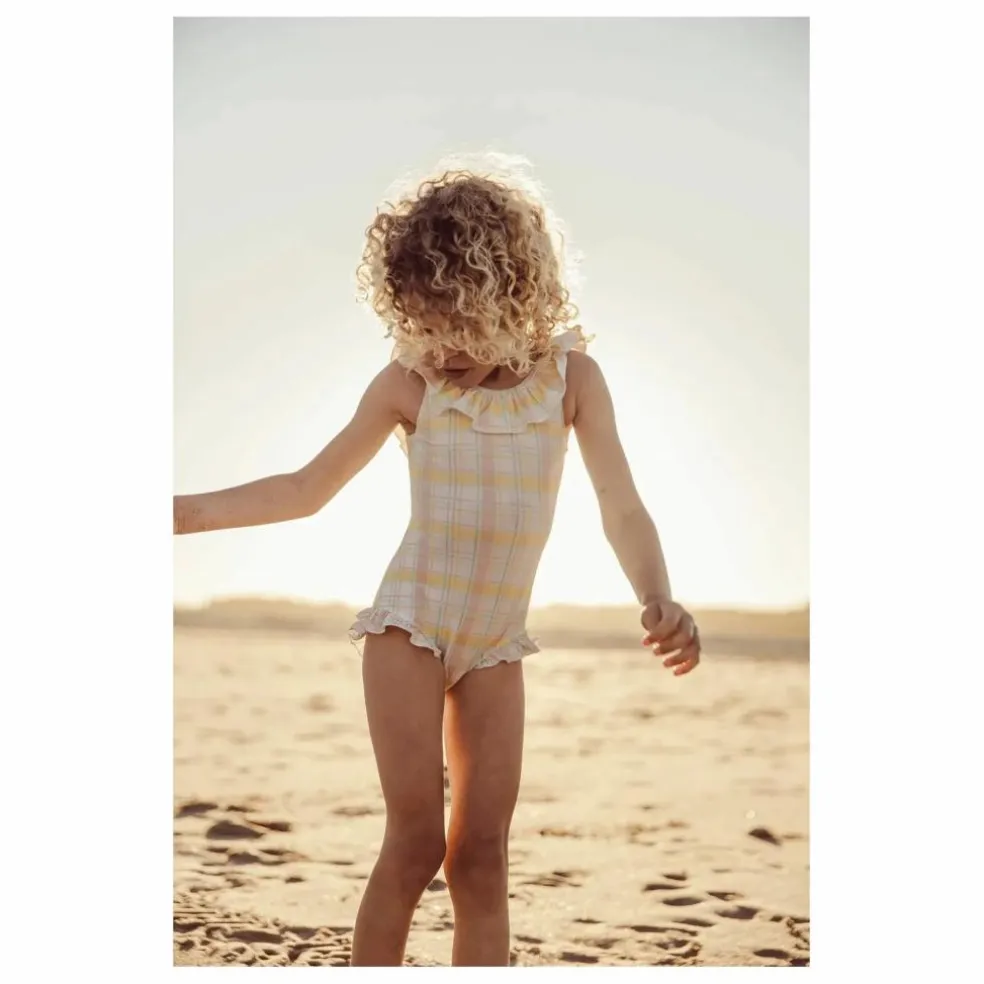 Maillot de Bain Andrea Positano Fibres Recyclées | Ecru