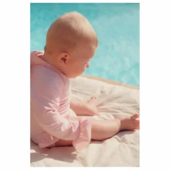 Maillot de Bain Anti-UV Fibres Recyclées | Rose pâle