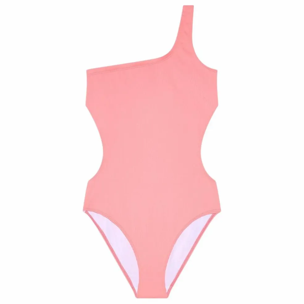 Maillot de Bain Asymétrique Sia | Corail