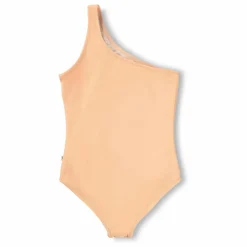 Maillot de Bain Asymétrique Nai Glace Fibres Recyclées | Rose pêche