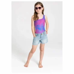 Maillot de Bain Asymétrique Sia | Rose fluo