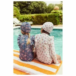 Maillot de Bain Aurélie Fibres Recyclées | Bleu