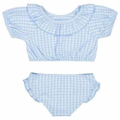 Maillot de Bain Bonita Vichy | Bleu ciel