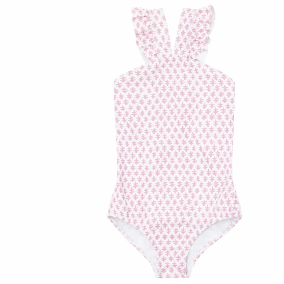 Maillot de Bain Crossover | Vieux Rose
