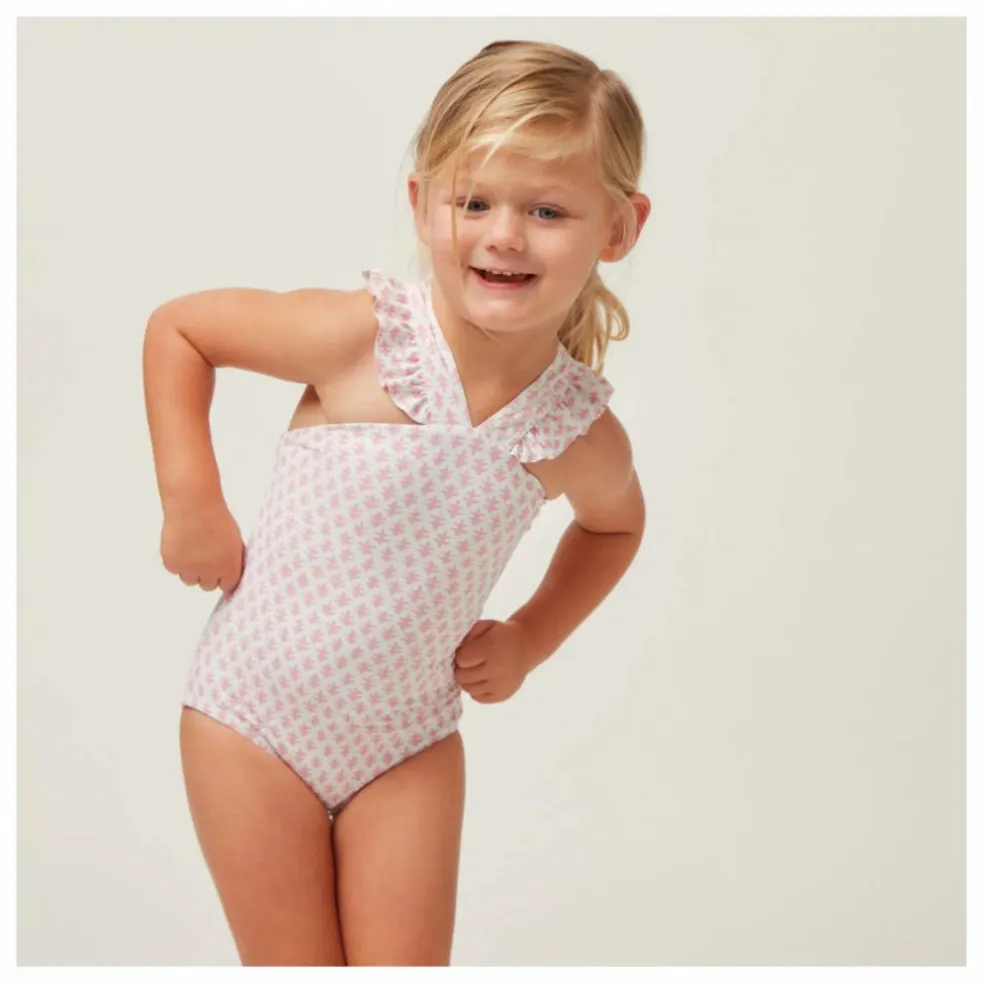 Maillot de Bain Crossover | Vieux Rose