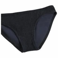 Maillot de Bain Côtelé Nola Crepe Fibres Recyclées | Noir