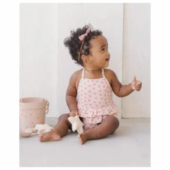 Maillot de Bain Cœurs Volants | Rose
