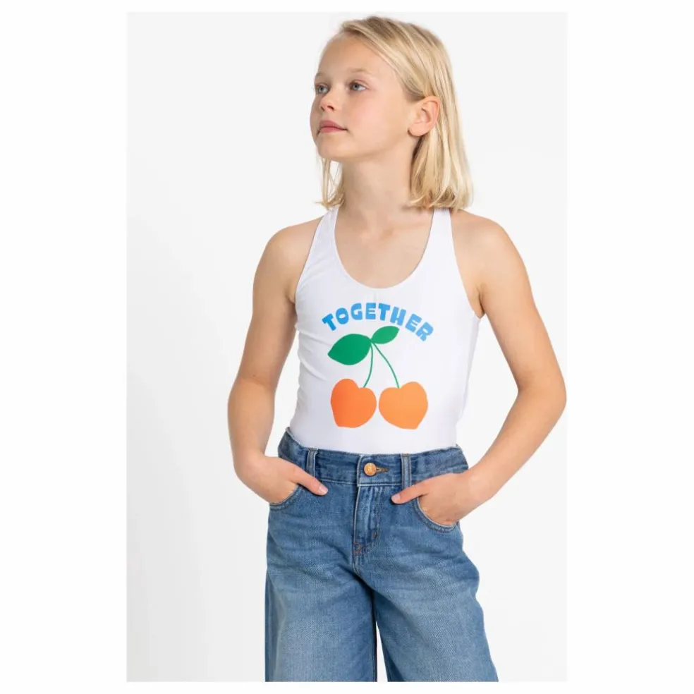 Maillot de Bain Dos Nageur Bay | Blanc cassé