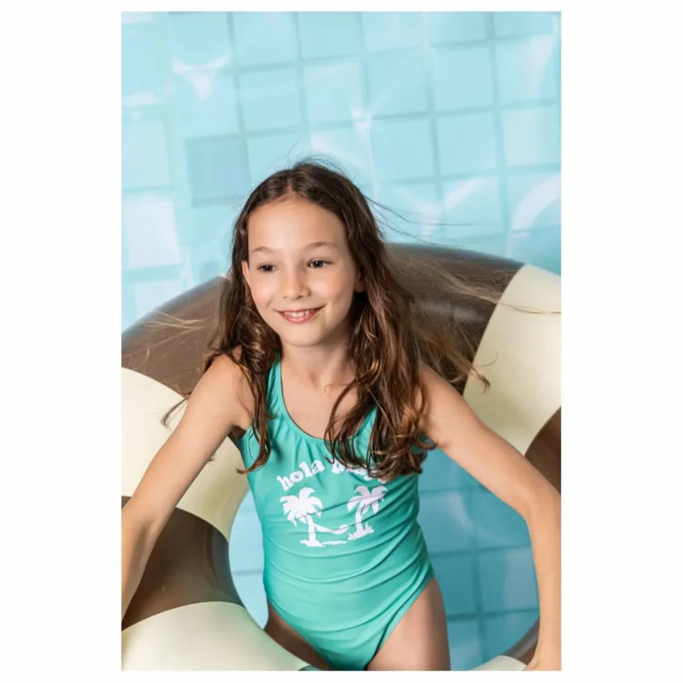 Maillot de Bain Dos Nageur Bay | Vert Menthe