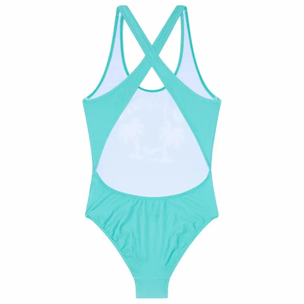 Maillot de Bain Dos Nageur Bay | Vert Menthe