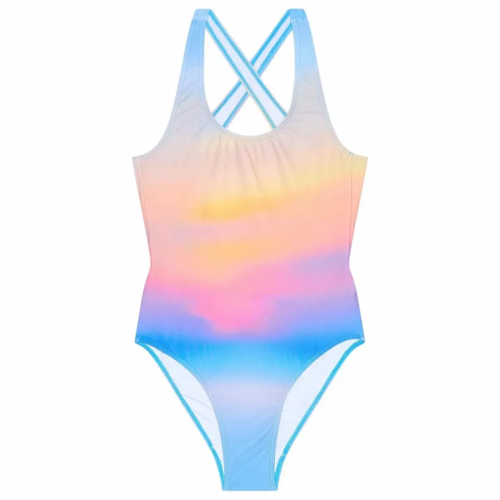 Maillot de Bain Dos Nageur Olivia | Bleu ciel