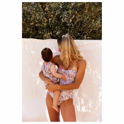 Maillot de Bain Elise Fleurs | Rose