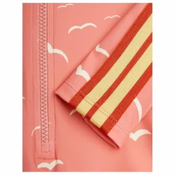 Maillot De Bain Mouettes Manches Longues Coton Bio | Rose