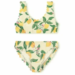 Maillot de Bain Nolina Citrons Fibres Recyclées | Jaune pâle