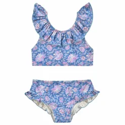 Maillot de Bain Primavera Fibres Recyclées | Bleu