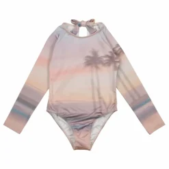 Maillot de Bain Sunset Fibres Recyclées | Lilas