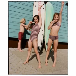 Maillot de Bain Teddy Fibres Recyclées | Rouge