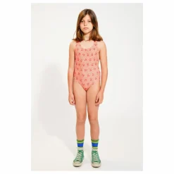 Maillot de Bain Vichy Fibres Recyclées | Orange