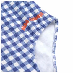 Maillot de Bain Vichy Fibres Recyclées | Bleu marine