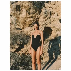 Maillot Une Pièce Le Balconette | Noir
