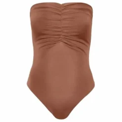 Maillot Une Pièce Le Bustier | Chocolat