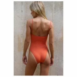 Maillot Une Pièce Nageur Céline | Corail