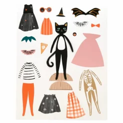 Maison Halloween en papier à décorer