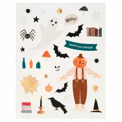 Maison Halloween en papier à décorer