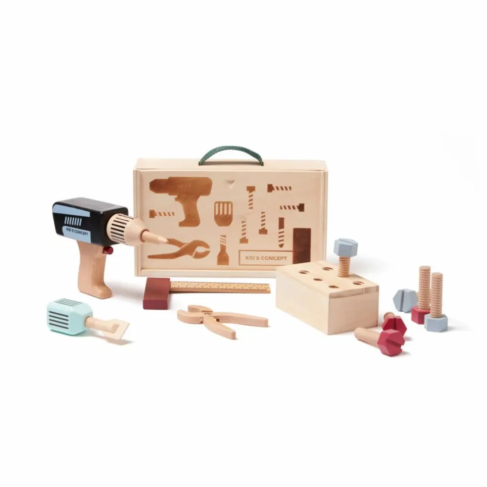 Malette à outils en bois