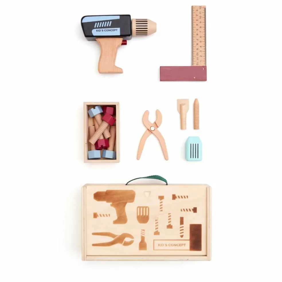 Malette à outils en bois