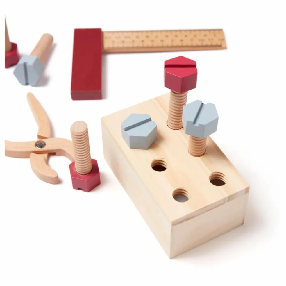 Malette à outils en bois
