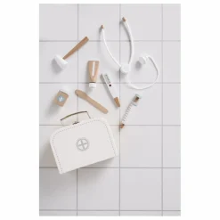Malette de docteur en carton et bois