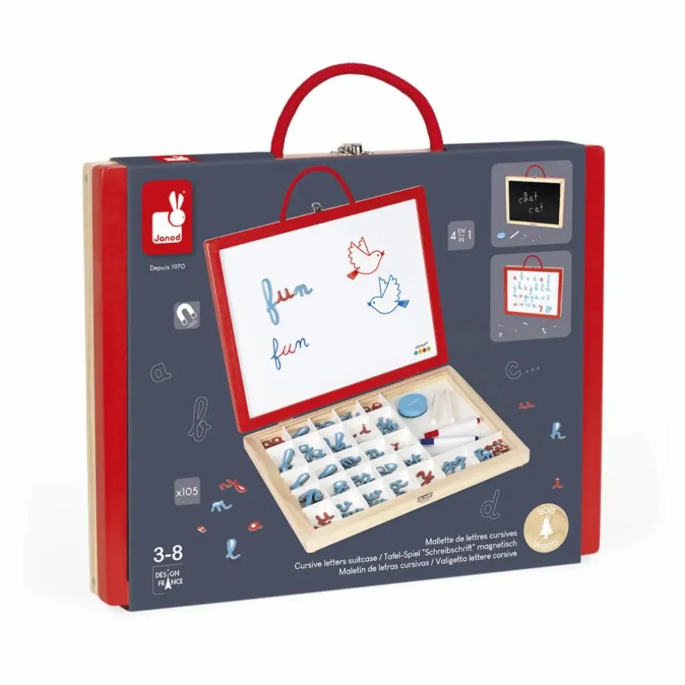 Mallette de Lettres cursives 4 en 1