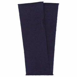 Manchette en laine vierge | Bleu marine